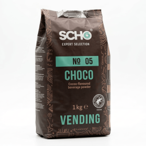 Premium cacaotopping voor koffieautomaten, doos 10 stuks